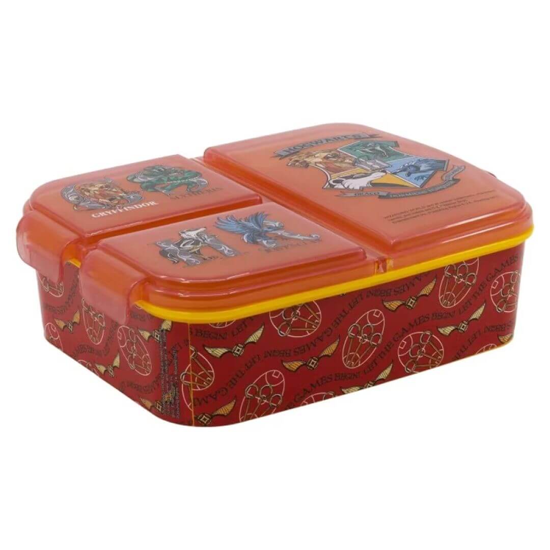 STOR Harry Potter Multi Compartment Sandwich Box
